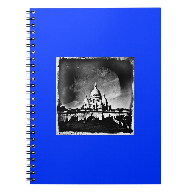Sacre Coeur BW Notizblock (Vorderseite)