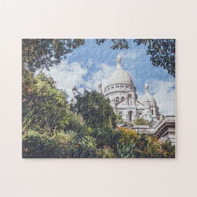 Sacre Coeur Cathedral Sehenswürdigkeit Paris (Horizontal)
