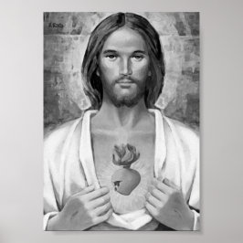 Sacré-Coeur de Jésus. Poster