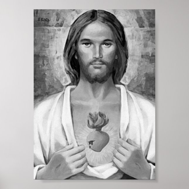 Sacré-Coeur de Jésus. Poster (Vorne)