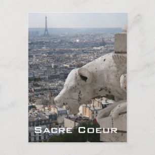 Sacré Coeur Gargoyle 2 Carte postale