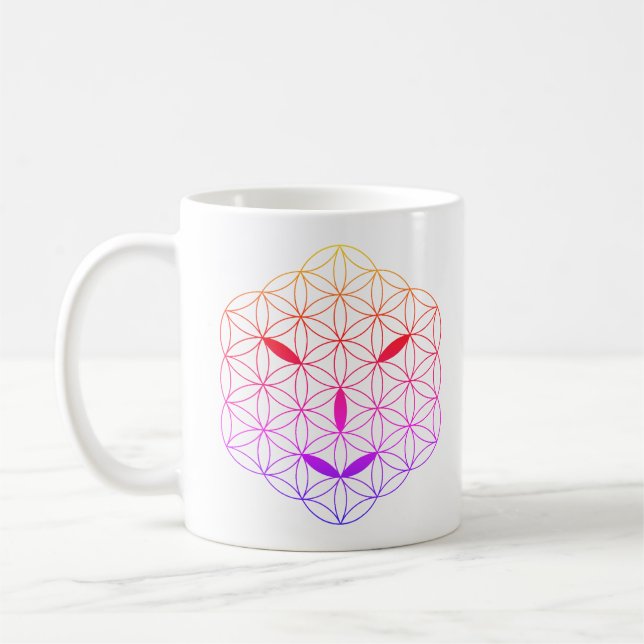 Sacred face - Arcturian 02, CF-Tr. Kaffeetasse (Links)