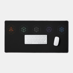 Sacred Geometry Desk Mat Schreibtischunterlage