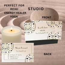 Sacred Geometry Gold & Black Yoga Spiritueller Coa
