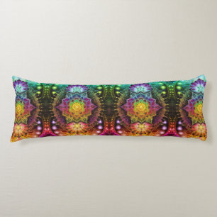 Sacred Geometry Rainbow Mandala Seitenschläferkissen