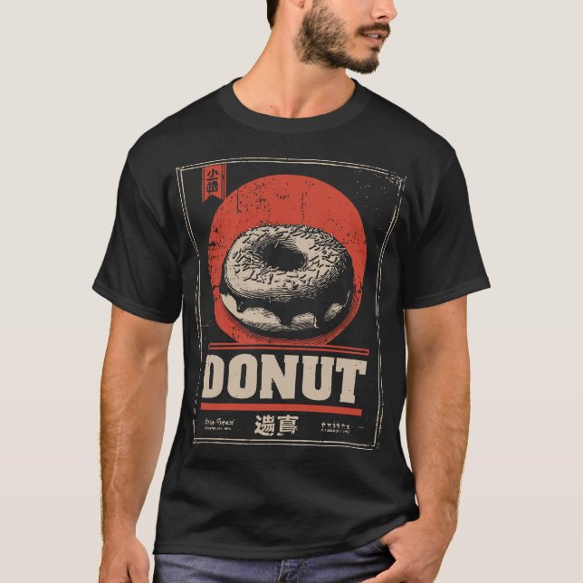 Sacred Glaze: Donut Vortex T-Shirt (Vorderseite)