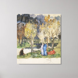Sacred Grove von Pierre Puvis de Chavannes Leinwanddruck