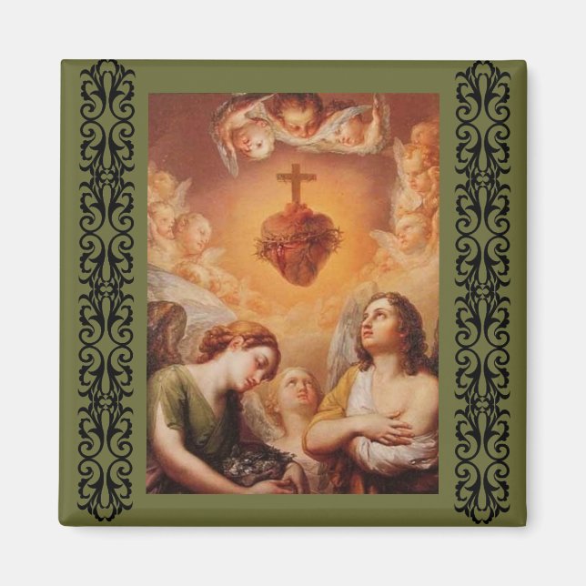 Sacred Heart Magnet (Vorne)