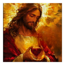 Sacred Heart of Jesus  Poster