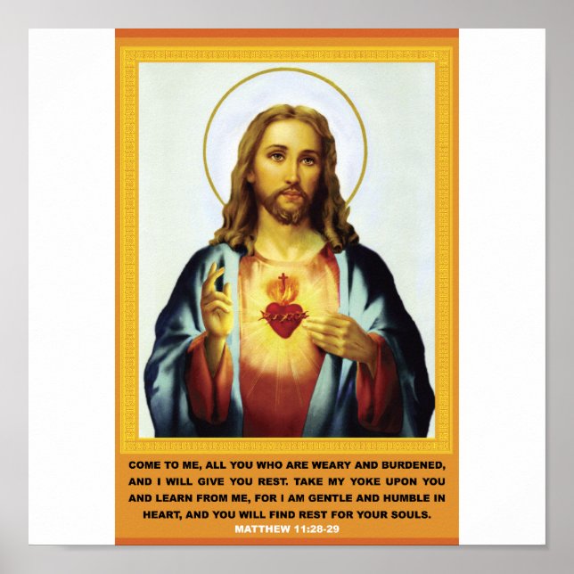 Sacred Heart Poster (Vorne)