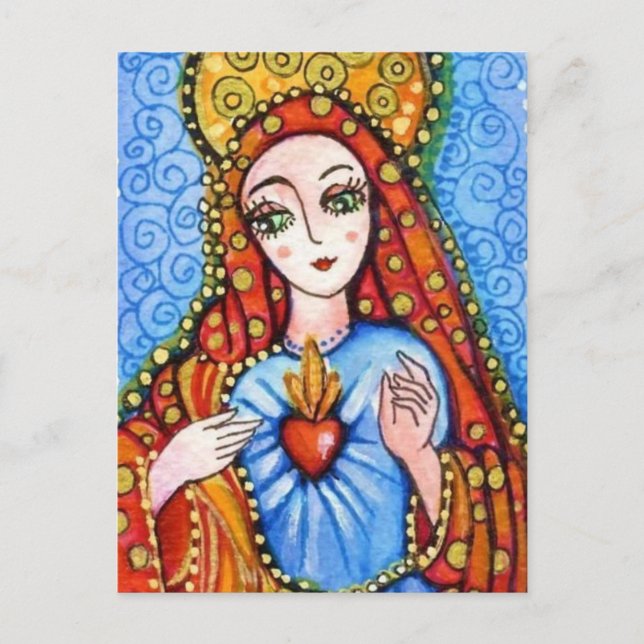 Sacred Heart Postkarte (Vorderseite)