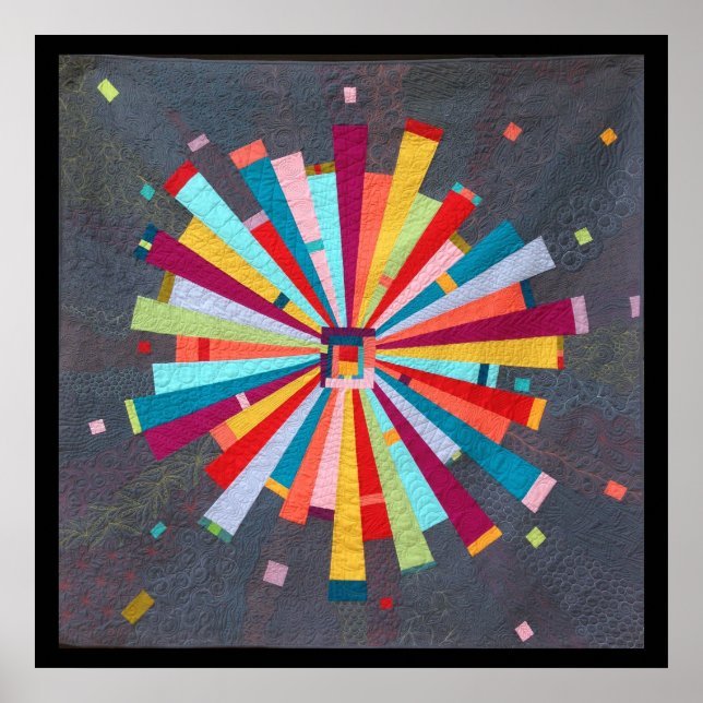 Sacred Heart Quilt Poster (Vorne)