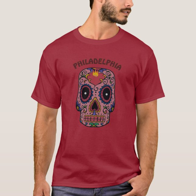 Sacred Heart Skull T - Shirt (Vorderseite)