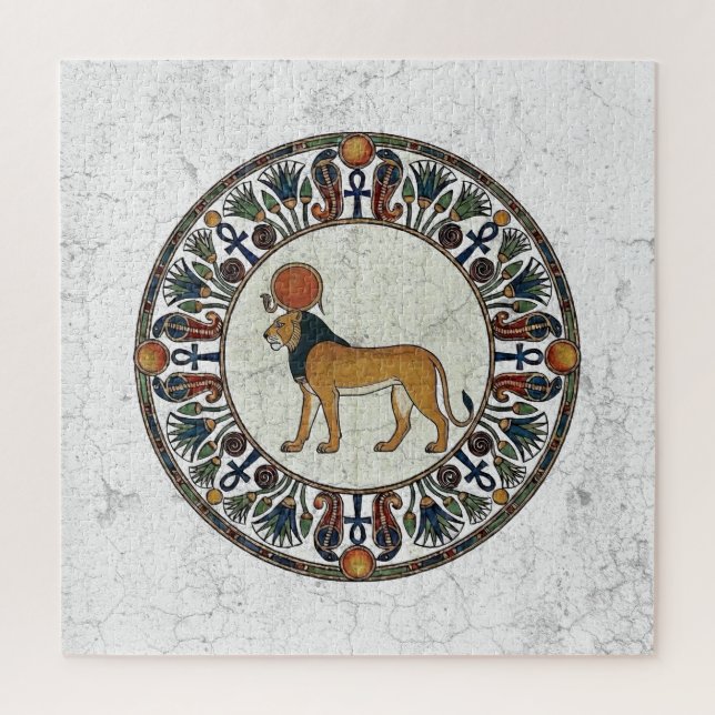 Sacred Lioness of the Sun: Ancient Egyptian Art (Vertikal)