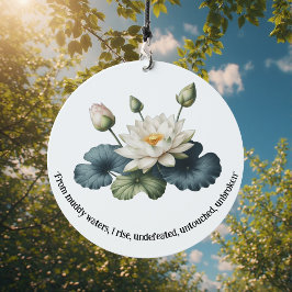 Sacred Lotus Bloom of Spiritual Awakening Rebirth Windspiel