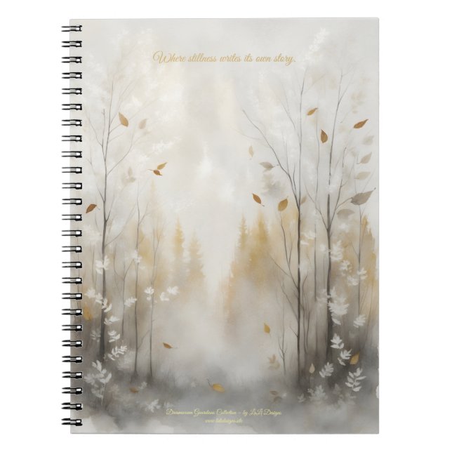 Sacred Misty Forest Journal Notizblock (Vorderseite)