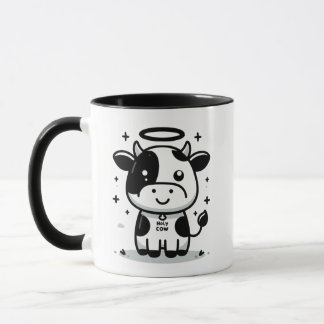  Sacred Moo-Ment Holy Cow Mug – Floating Cow  Tasse