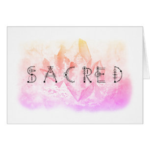 ** SACRED Pink Lavender Crystal