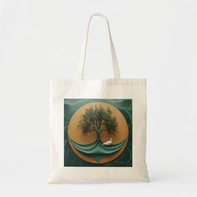 Sacred Roots Tote Tragetasche (Vorne)