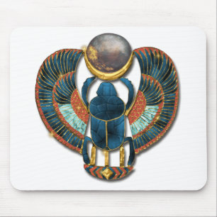 Sacred Scarab of King Tut Mousepad