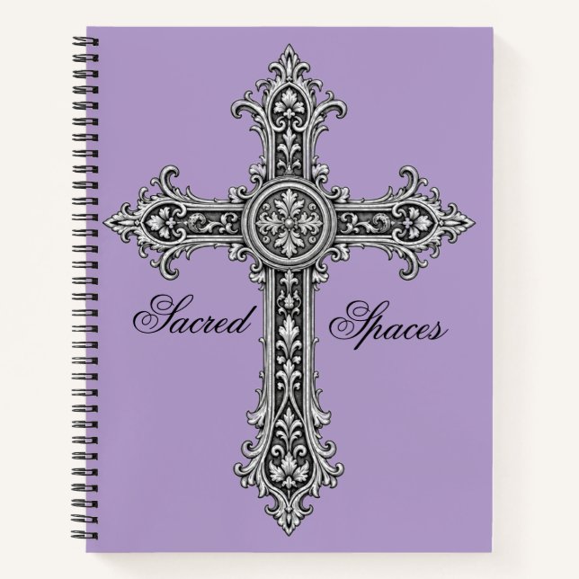 Sacred Spaces Journal Notizbuch (Vorderseite)