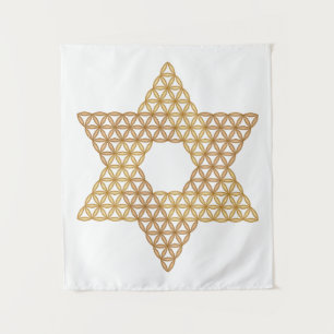 Sacred Star - Star of Life, 04/3D-Br. Wandteppich