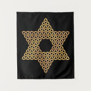 Sacred Star - Star of Life, 04/3D-Br. Wandteppich