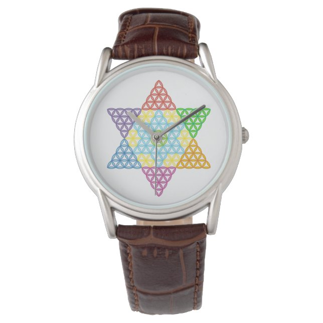 Sacred Star - Star of Life, 04/3D-CF. Armbanduhr (Vorderseite)