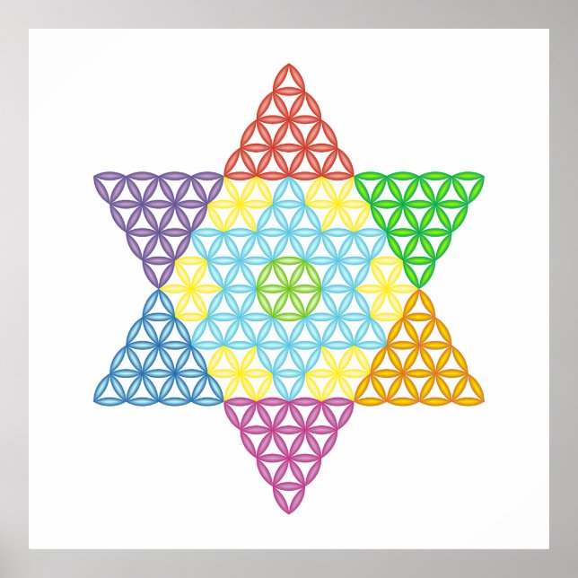 Sacred Star - Star of Life, 04/3D-CF. Poster (Vorne)