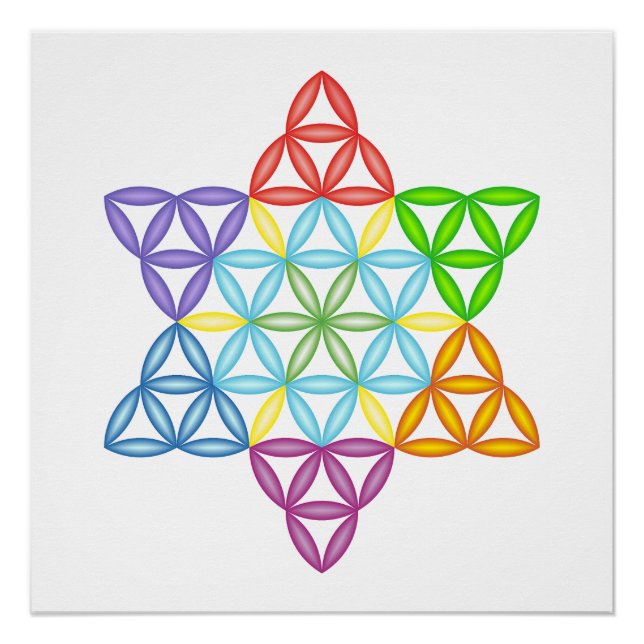 Sacred Star - Star of Life, 2/3. Poster (Vorderseite)