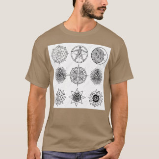 sacred symbols icons and vectors T-Shirt