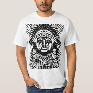 Sacred Symbols: Indianerisches amerikanisches Lini T-Shirt