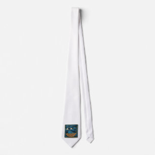 Sacred Wedjat Eye of Horus Krawatte