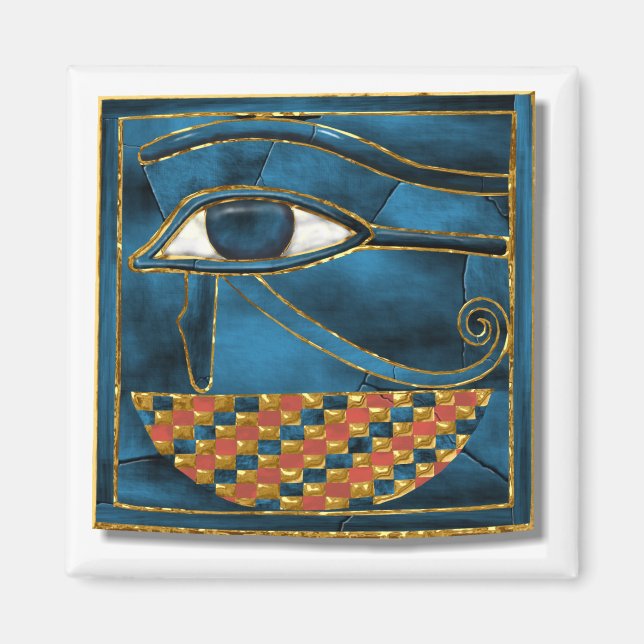 Sacred Wedjat Eye of Horus Magnet (Vorne)