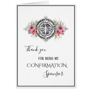 Sacrement de la confirmation Parrain religieux