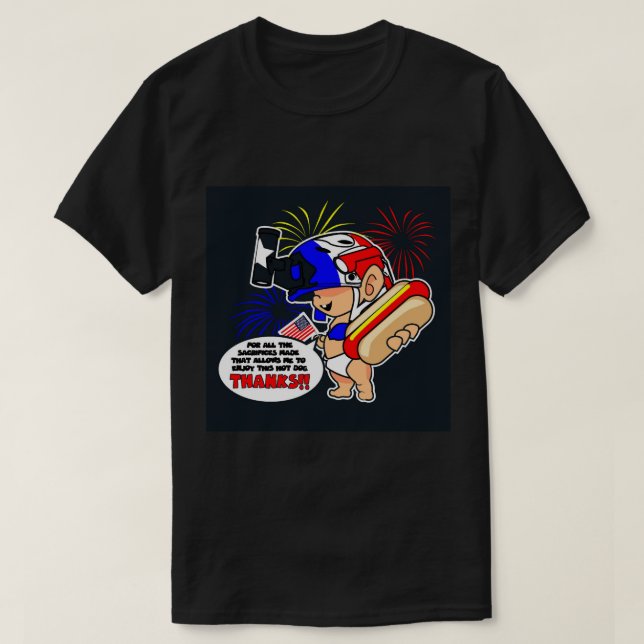 Sacrifices, die du gemacht hast T-Shirt (Design vorne)