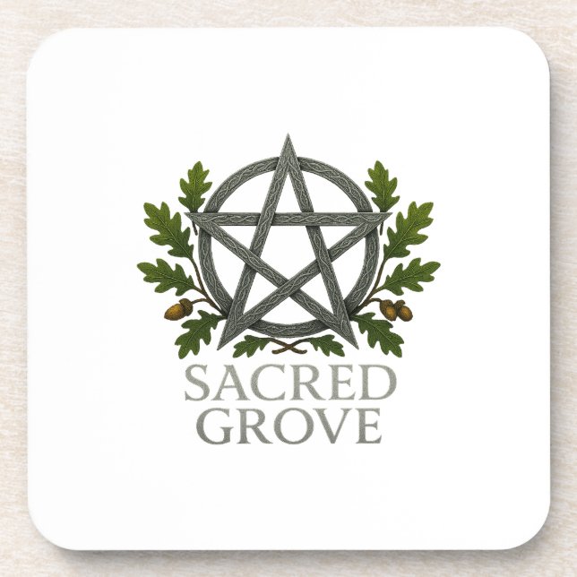 Sacro Grove Beverage Coaster Getränkeuntersetzer (Vorderseite)