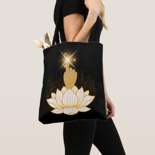 Sacro Hand Lotus Tasche