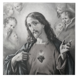 Sacro Heart Keramik Tile Fliese