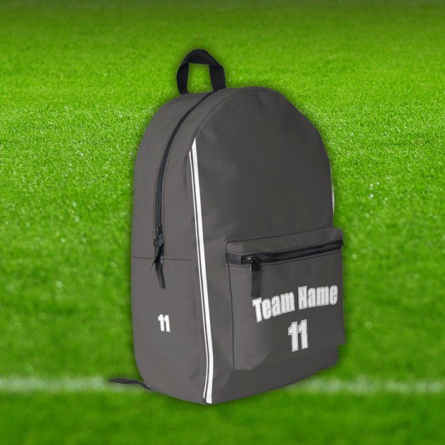 Sacs à dos d'équipe sportive - Nom et numéro perso (Custom Sports Team backpacks uniforms )