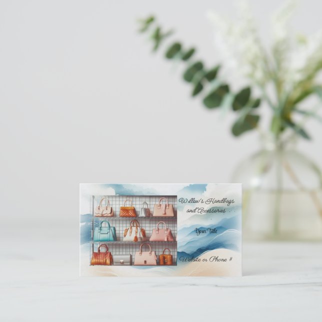 Sacs à main Color Designer Carte de visite (Debout devant)