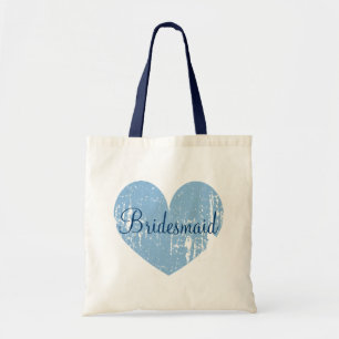 Sacs cabas personnalisés bleu marine en forme de c