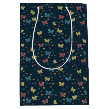 Sacs Cadeaux avec un Beau Design de Papillons Mult