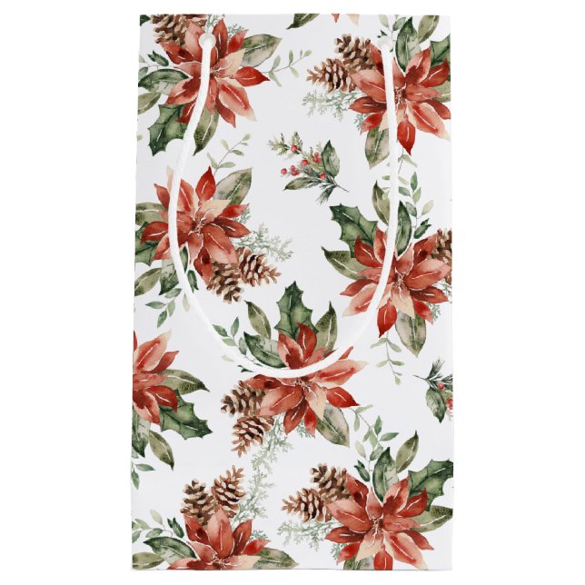 Sacs cadeaux de vacances vertes (Devant)