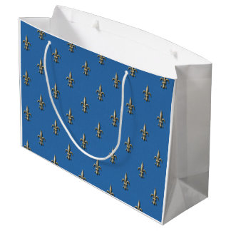 Sacs cadeaux Fleur de Lis