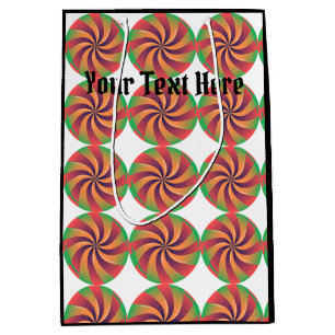 Sacs-Cadeaux Moyen Couleur Noire Vos Sacs De Texte
