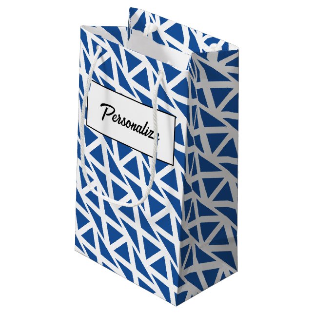 Sacs cadeaux personnalisés avec drapeau écossais (Dos Angle)