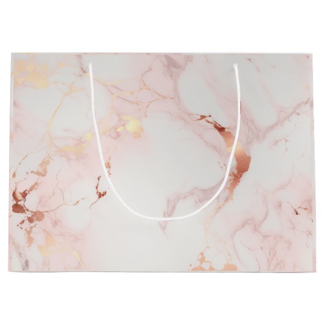 Sacs cadeaux rose pâle (Devant)