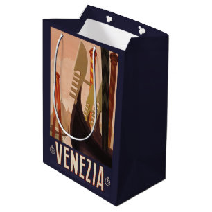 Sacs cadeaux Vintage voyage Venise Italie