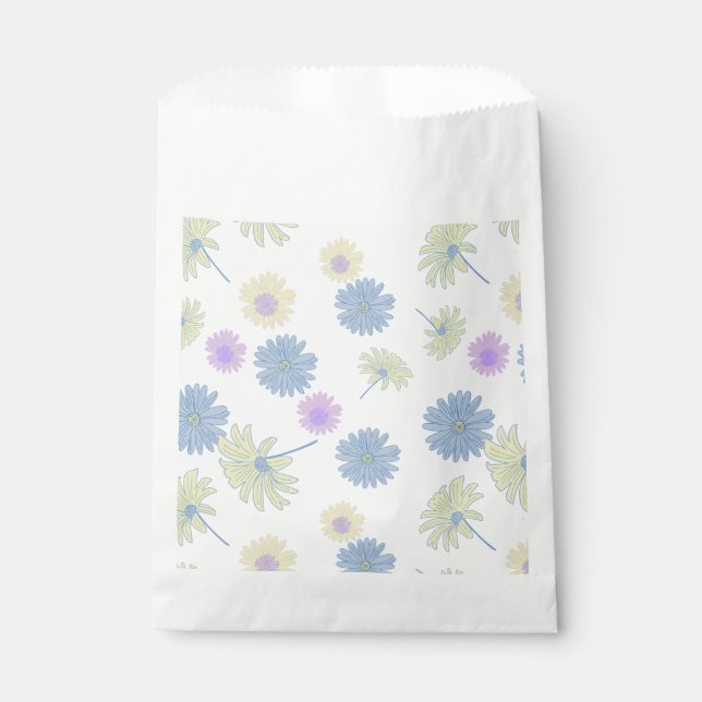 Sacs de Faveur Dainty Daisies (Devant)